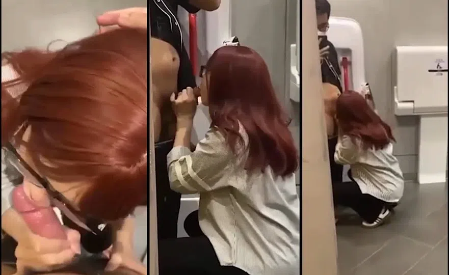 Ảnh thumbnail video GenZ bạo vkl dắt bé FWB 2k6 kính cận bú cu public ngay toilet rạp phim vắng vẻ